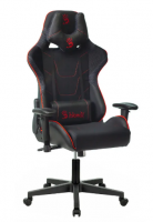 Кресло игровое A4Tech Bloody GC-400 черный/красный с подголов. крестов. пластик черный BLOODY GC-400 фото