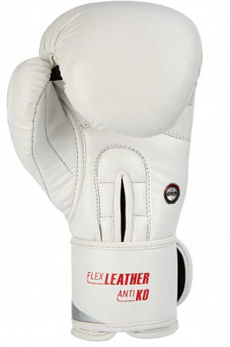 Перчатки боксерские Clinch Olimp бело-красные (вес 10 унций) C111 фото