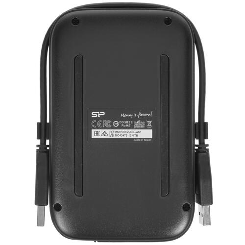 Внешний жесткий диск Siliсon Power USB 3.0 1Tb  Armor A60 SP010TBPHDA60S3A 2.5" Черный фото