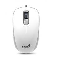 Мышь Genius DX-110 белый USB фото