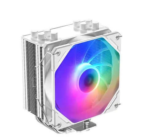 Кулер для процессора ID-Cooling SE-224-XTS ARGB WHITE  220W/PWM/ all Intel/AMD/Screws  фото