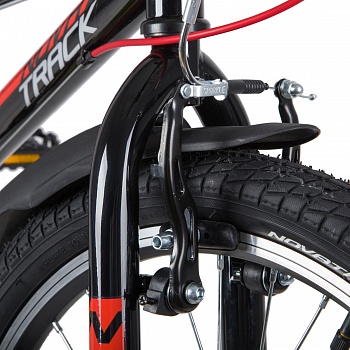 (м) Велосипед детский NOVATRACK 20"20SH6V.RACER.BK20 черный, сталь, 6 скор., Microshift TS38-6/Shima фото