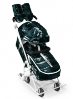 Санки-коляска Ника Наши Детки 9 изумруд НД9С/ИЗ фото