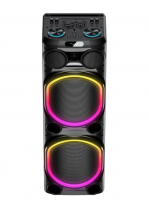 Минисистема Supra SMB-1300 черный 200Вт FM USB BT  фото