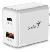 Сетевое зарядное устройство Genius PD-20AC белый фото