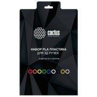 Пластик для ручки 3D Cactus CS-3D-PLA-9X10M PLA Pro d1.75мм L10м 9цв.  фото