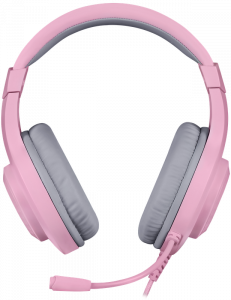 Игровые наушники с микрофоном REDRAGON HYLAS Розовые, RGB фото