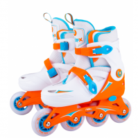Ролик. коньки RIDEX Cricket Orange, пласт.рама (S (31-34)) фото