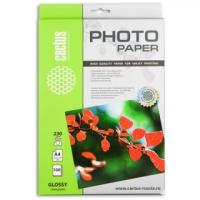 Фотобумага Cactus CS-GA4230100 A4/230г/м2/100л./белый глянцевое для струйной печати фото