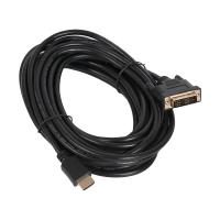Кабель HDMI-DVI 7,5м Cablexpert CC-HDMI-DVI-7.5MC фото