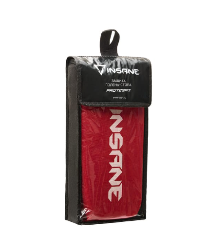 Защита голень-стопа INSANE PROTEGAT IN24-SG200, красный (M) фото