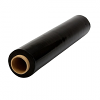 Стретч пленка 50см, 23мкм, 2 кг, черная фото