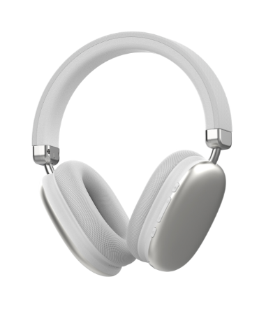 Беспроводные bluetooth наушники BH05 ULTIMATE Silver, полноразмерные PWH-BH05S фото