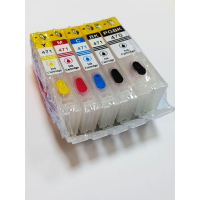 Перезаправляемые картриджи (ПЗК) для Canon PIXMA MG6840, MG5740, TS5040, TS6040, (картриджи PGI-470 фото