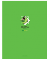 Тетрадь А4, 48л., клетка ArtSpace "Моноколор. Colorful" фото