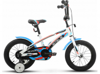 (м) Велосипед детский STELS 14" Shadow VC белый/синий фото