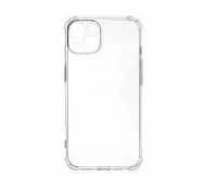 Чехол для Apple iPhone 14 силикон прозрачный усиленный PERO CC02-0050-TR купить ЦИТ Чехол для Apple iPhone 14 силикон прозрачный усиленный PERO CC02-0050-TR фото