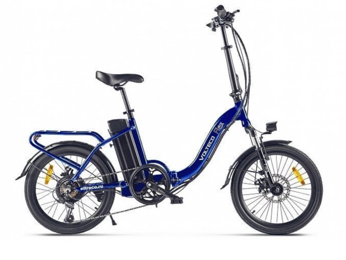 6 Электровелосипед Volteco FLEX (Синий-2403).jpg