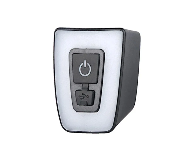 Велофонарь задний STG BC-TL5555, 20 lm, 500mAh, USB, черный Х108403 фото