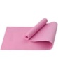 Коврик для йоги STARFIT FM-101 PVC 183x61x0,8 см розовый пастель фото