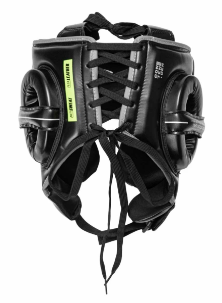 Шлем боксерский Clinch Contender Full Face черно-серый (размер S) C225  фото