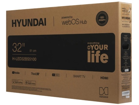 Телевизор LED HYUNDAI 32" H-LED32BS5100 HD READY Smart TV фото