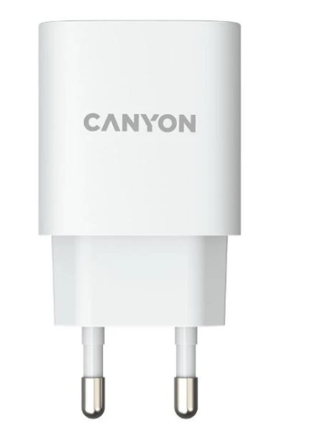 Сетевое зарядное устройство Canyon H-18-01 CNECHA18W белый купить ЦИТ Сетевое зарядное устройство Canyon H-18-01 CNECHA18W белый фото