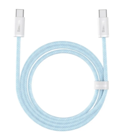 Кабель Type-C - Type-C Baseus Dynamic 2м 100W синий фото