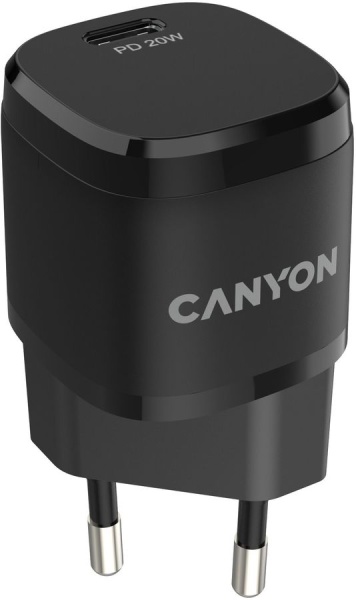 Сетевое зарядное устройство Canyon H-20B05 CNE-CHA20B05 черный (Type-c) купить ЦИТ Сетевое зарядное устройство Canyon H-20B05 CNE-CHA20B05 черный (Type-c) фото