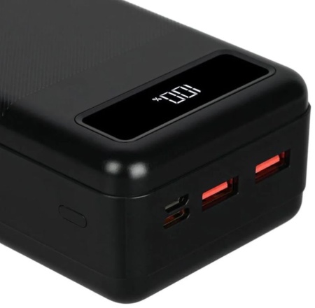 Внешний аккумулятор TFN Porta LCD PD 30000mAh Черный (TFN-PB-313-BK) фото