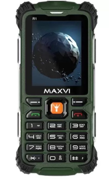 Мобильный телефон MAXVI R1 Green (Зеленый) фото