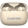 Беспроводные bluetooth наушники Canyon OnGo TWS-10 ANC Бежевый (CNSTWS10BG) фото