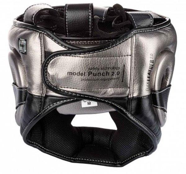 Шлем боксерский Clinch Punch 2.0 Full Face черно-бронзовый размер M фото