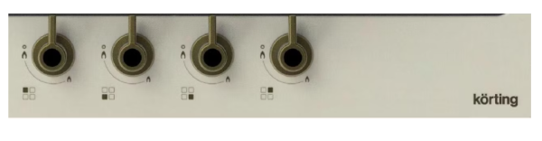 Варочная поверхность Körting HG 645 CRB бежевый фото