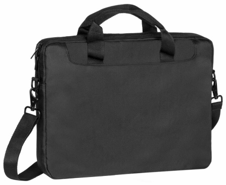 Сумка для ноутбука 15.6" Riva 8033 черный/оранжевый фото