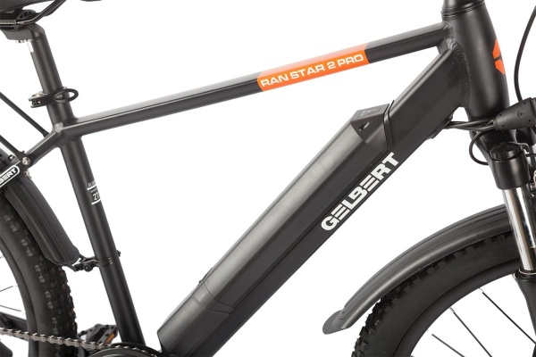 (м) Электровелосипед Gelbert Ran Star 2 PRO (Черный-2985) фото