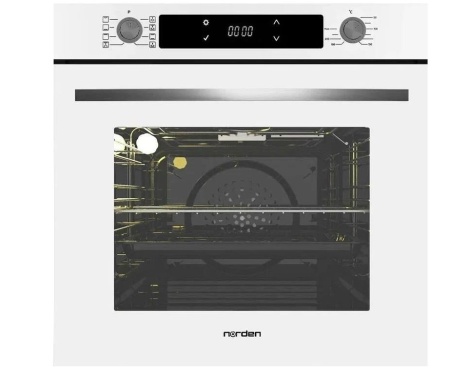 Духовой шкаф NORDEN NRD 8000 WHG белый фото