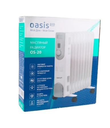 Масляный радиатор OASIS OS-20 фото