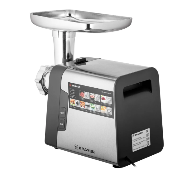 Мясорубка BRAYER BR1616 (шинковки) фото