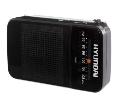 Радиоприемник Hyundai H-PSR110 черный фото