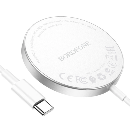 Зарядное устройство Borofone BQ18 Energy 15Вт 3-in-1 белый фото