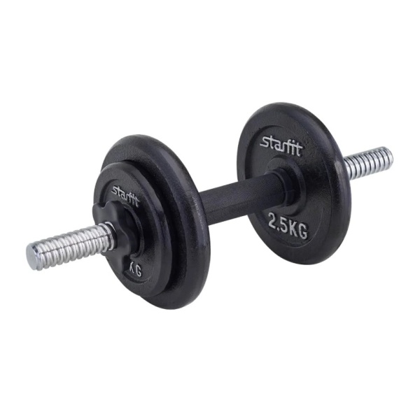 Гантель разборная чугунная в коробке STARFIT DB-715 8 кг., компл фото