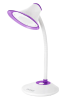 Лампа настольная ENERGY EN-LED20-2 бело-фиолетовый (366033) фото