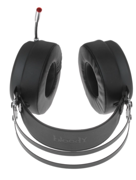 Игровые наушники с микрофоном A4 Bloody M660 черный/красный фото