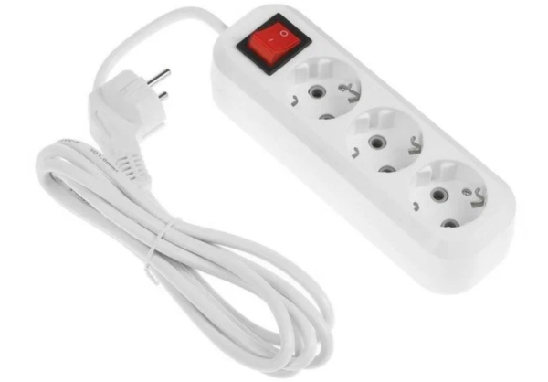 Удлинитель SMARTBUY SBE-16-3-02-ZS 3 гнезда 2 метра фото