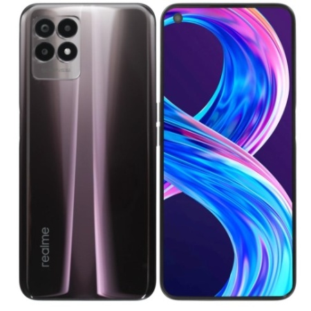 Смартфон Realme 8I 128Gb Black (Черный) фото