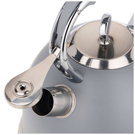 Чайник AGNESS 937-852 3л, серый фото