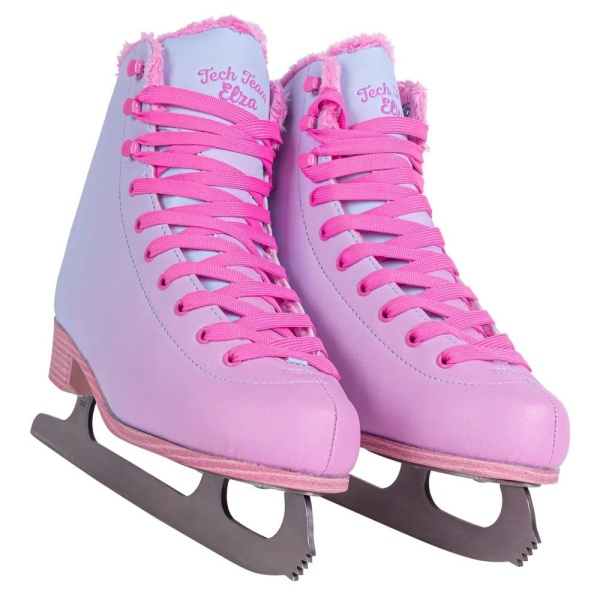 Фигурные коньки TechTeam Elza pinky&blue 34 фото