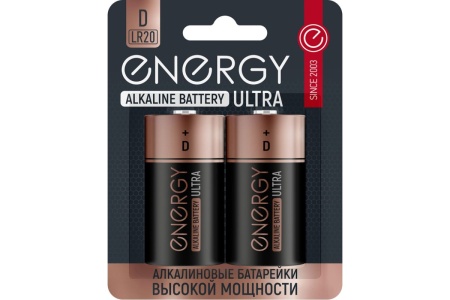 Батарейка ENERGY Ultra LR20 1шт фото