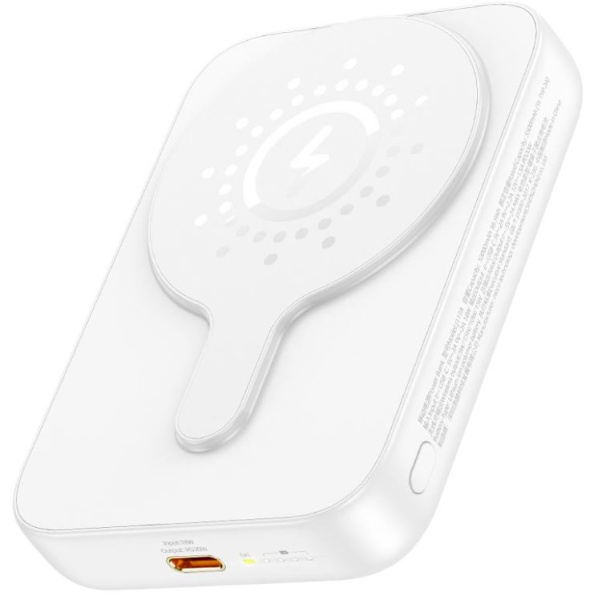 Аккумулятор внешний HOCO J117 Esteem 10000mAh, MagSafe белый купить ЦИТ Аккумулятор внешний HOCO J117 Esteem 10000mAh, MagSafe белый фото